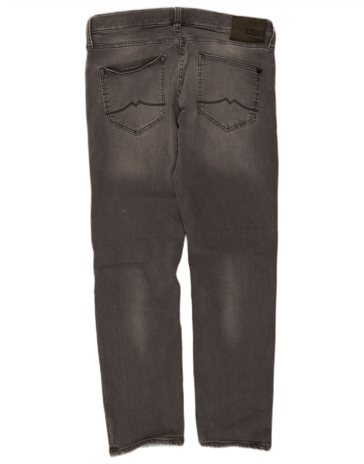 Mustang Jeans Slim para Hombre W34 L28 Algodón Gris