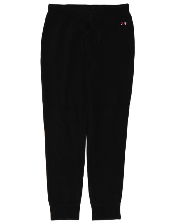 Champion Pantalones de chándal para mujer Joggers UK 12 Medium Black Cotton
