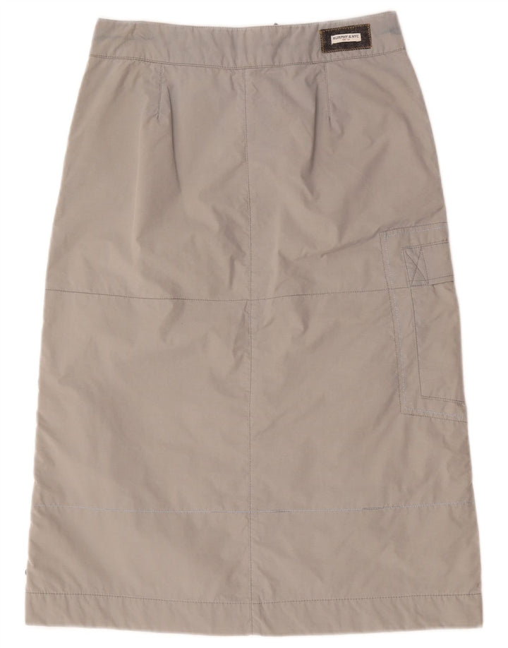 Murphy & Nye Falda Cargo De Cintura Alta Para Mujer W28 Gris Medio