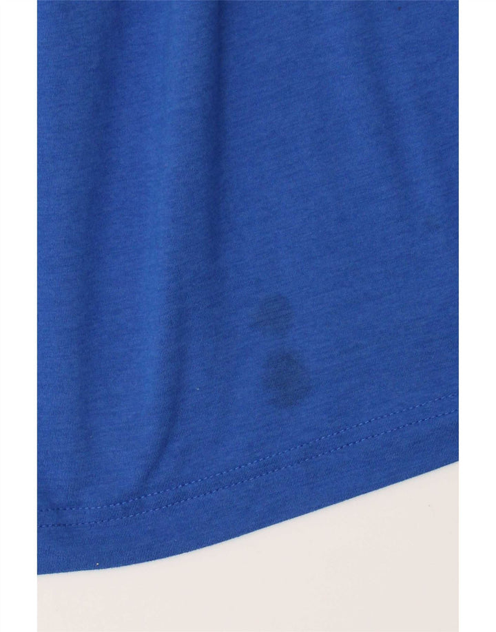 Calvin Klein - Chándal con cremallera y cuello para hombre, talla grande, poliéster azul
