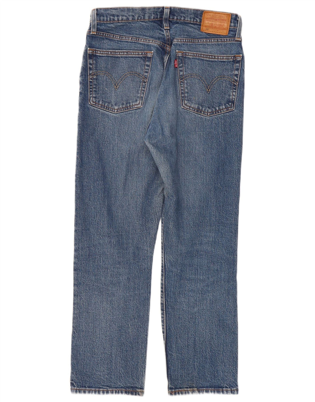 Vaqueros Levi's Mujer Rectos W27 L26 Algodón Azul