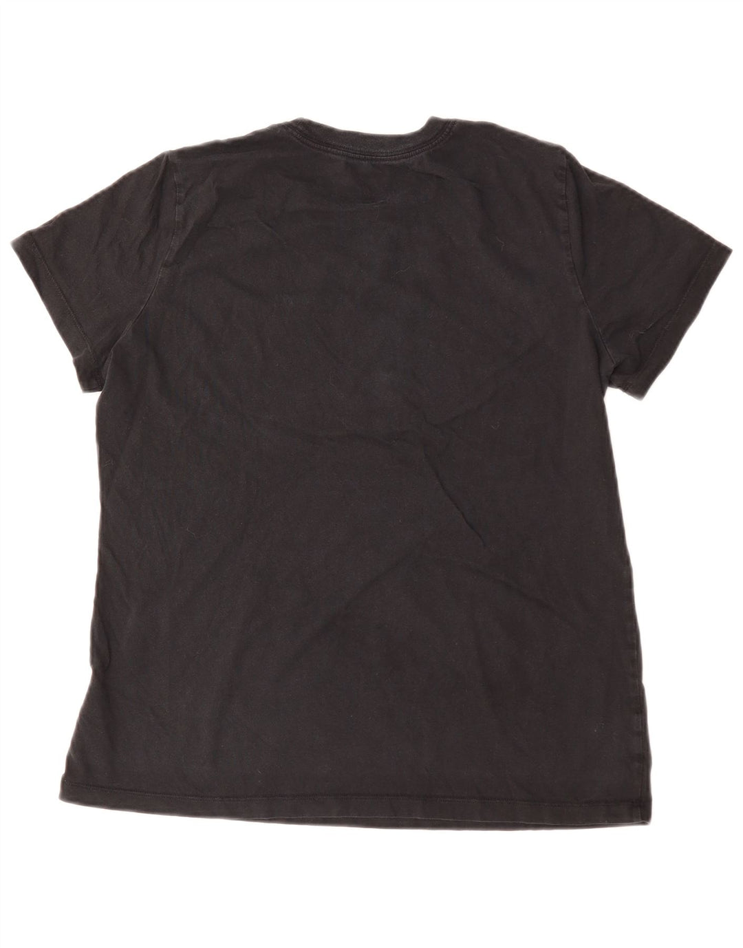 NIKE Camiseta gráfica para mujer, talla 40, talla grande, algodón negro
