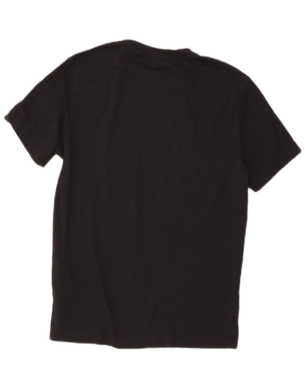 Champion Camiseta gráfica para hombre Top Medium Black Cotton