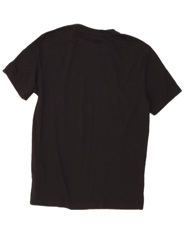 Champion Camiseta gráfica para hombre Top Medium Black Cotton