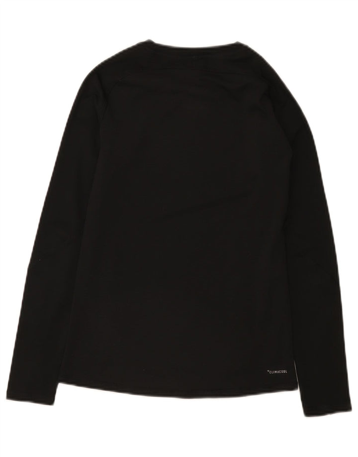 Adidas Chico Climacool Top Manga Larga 11-12 Años Negro Poliéster