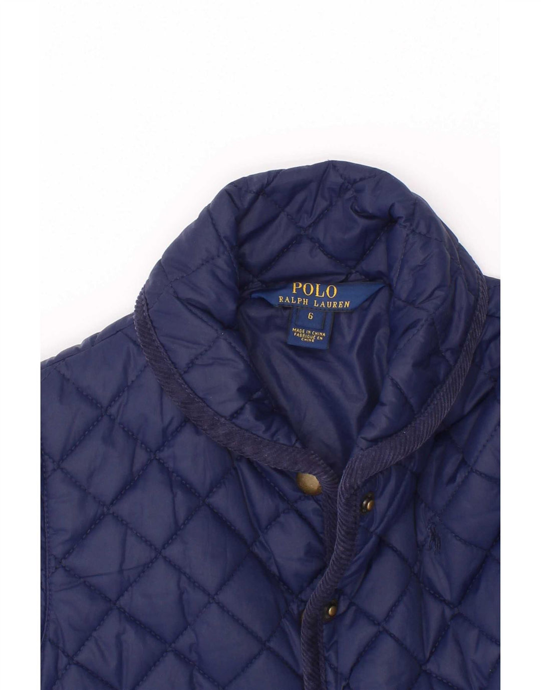 Polo Ralph Lauren Chaqueta Acolchada Niña 5-6 Años Azul Marino Poliéster