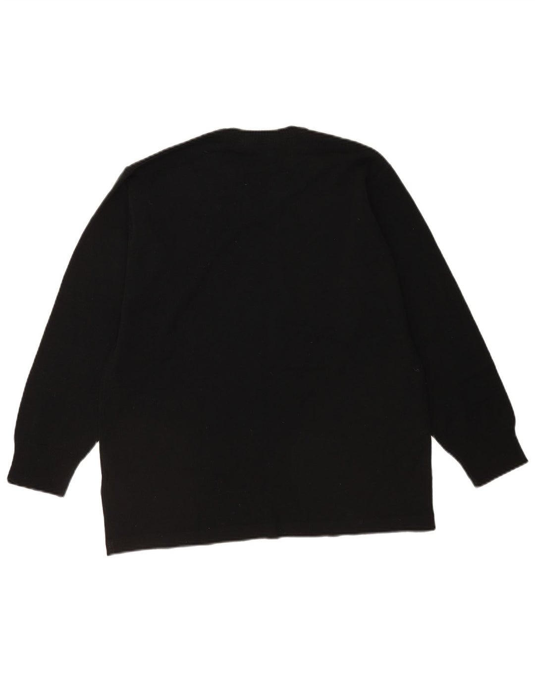 Marks & Spencer Suéter con cuello en V para niños 13-14 años Acrílico negro