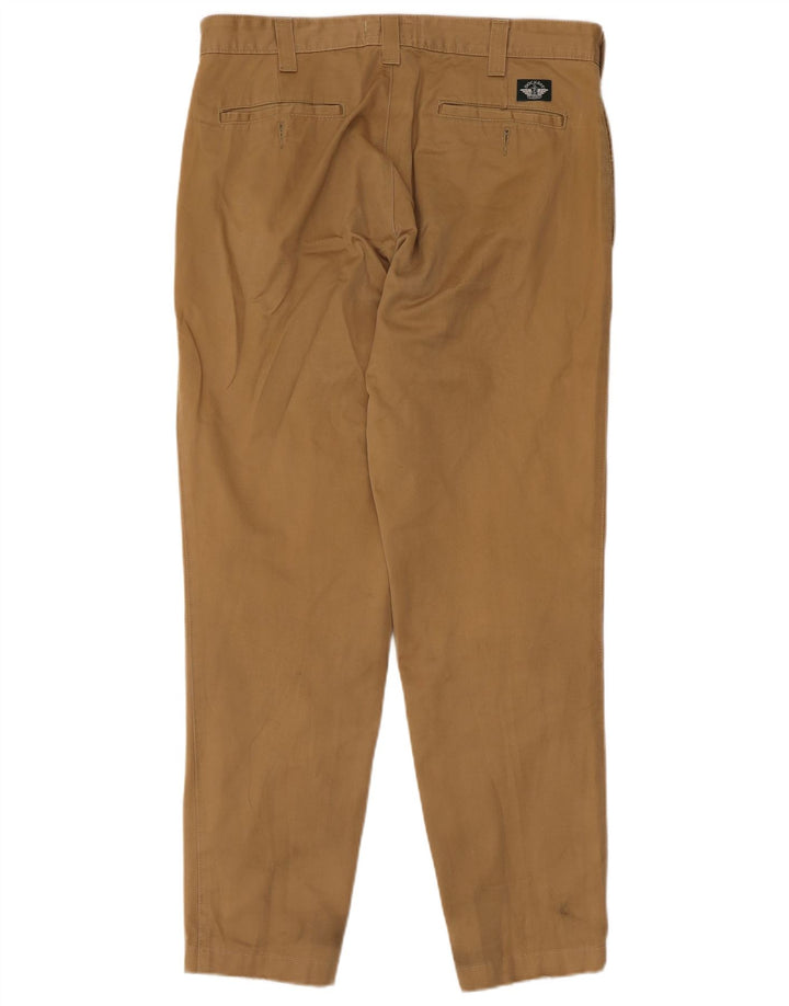 DOCKERS Pantalón chino slim para hombre W34 L29 Algodón beige