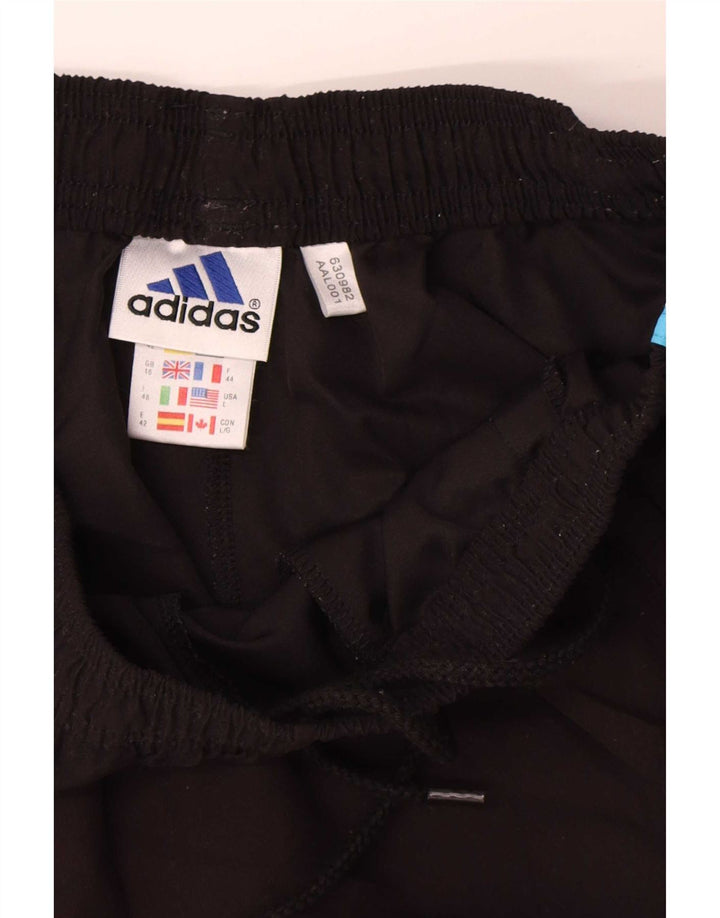 Adidas Pantalones cortos deportivos para mujer UK 46 Grande Poliéster negro