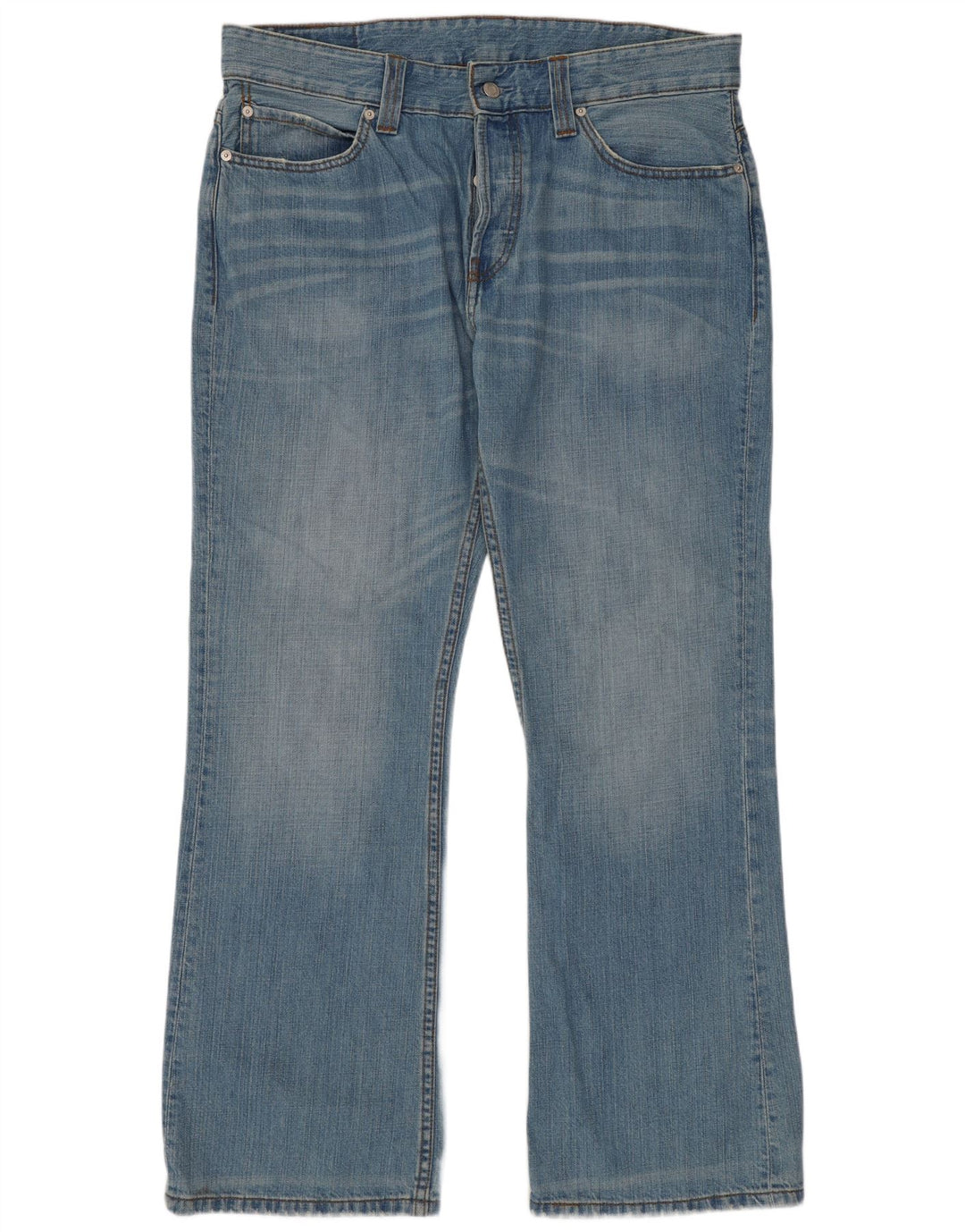 Levi's Hombre 512 Slim Tapered Jeans W38 L32 Algodón Azul