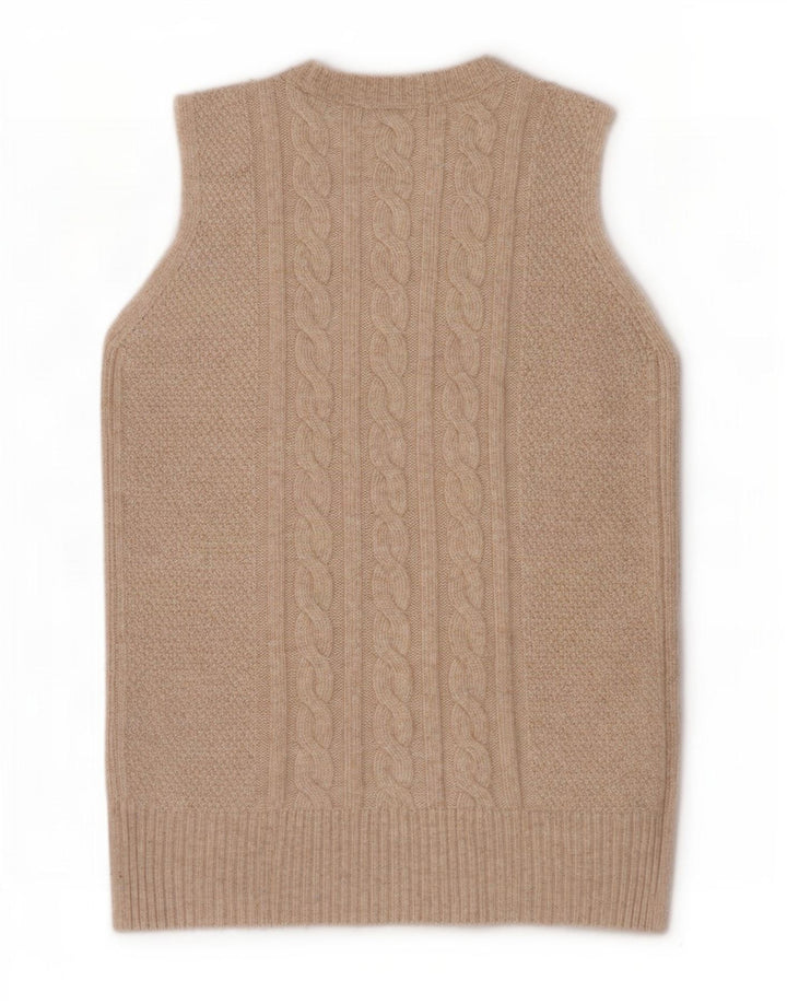 Marks & Spencer Camiseta sin mangas para mujer UK 44 Poliéster beige medio