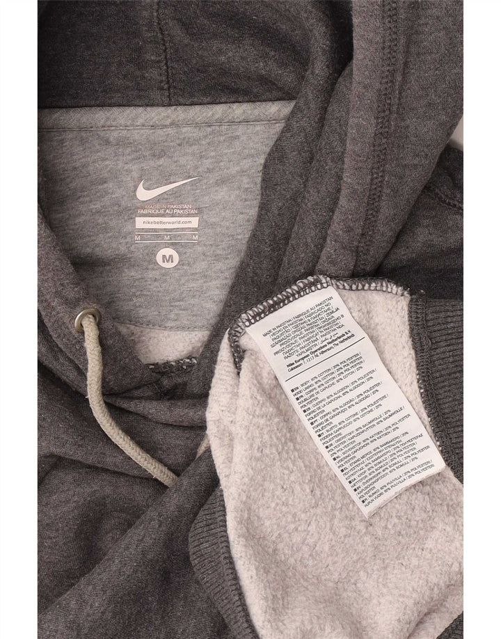 Sudadera Con Capucha Nike Hombre Gris Medio Algodón