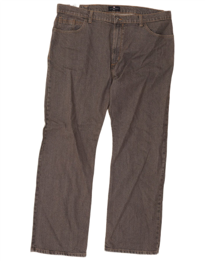 Marks & Spencer Vaqueros rectos para hombre W40 L31 Algodón gris