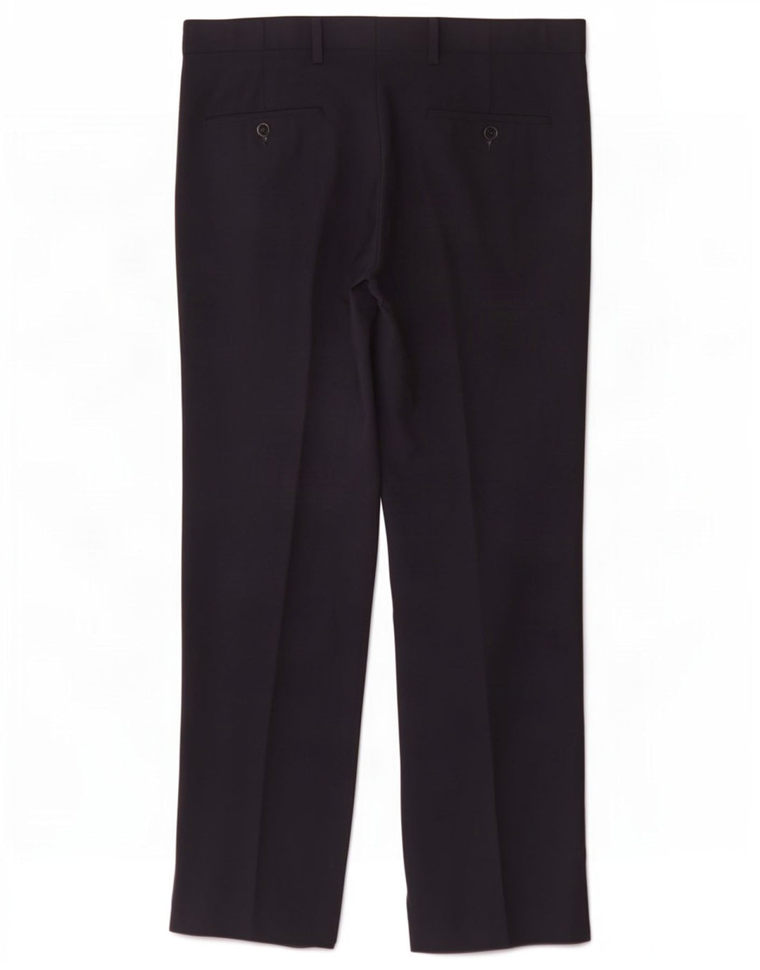 Marks & Spencer Pantalón chino regular para hombre W34 L31 Poliéster azul marino