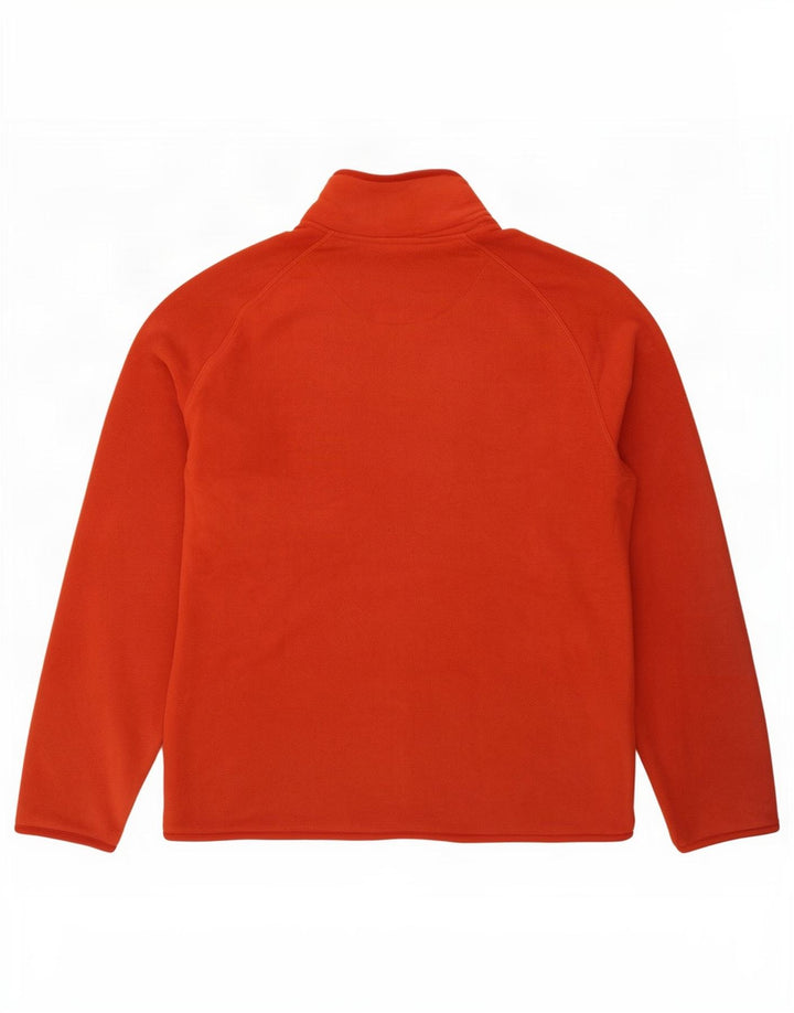 Marks & Spencer Chaqueta polar para hombre UK 44 2XL Naranja Poliéster