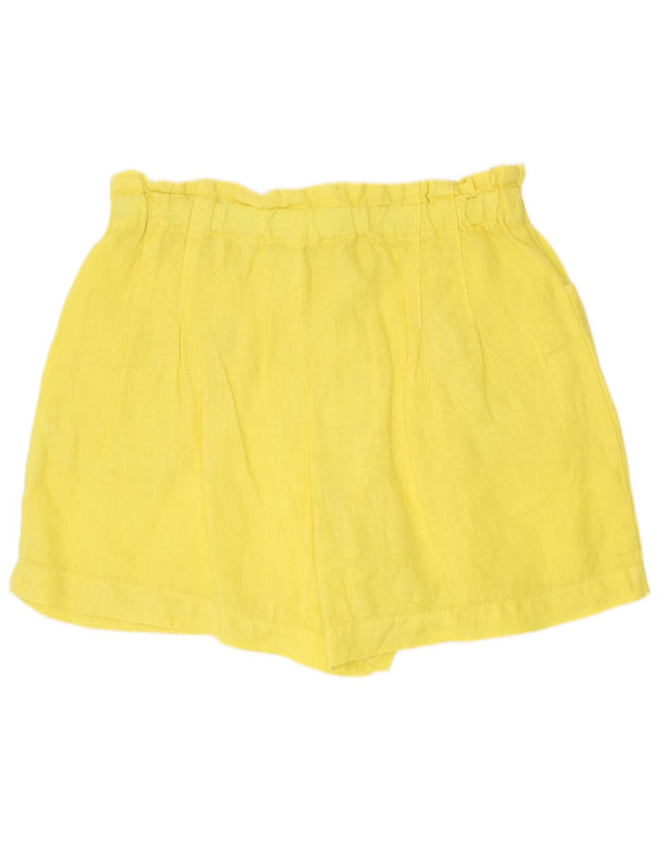 Zara Shorts Casual Niña 11-12 Años W28 Amarillo