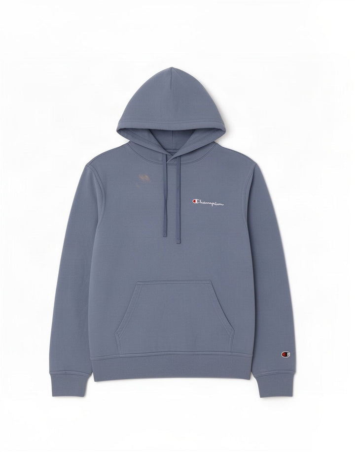 Champion Sudadera Con Capucha Para Hombre Jersey Pequeño De Algodón Azul