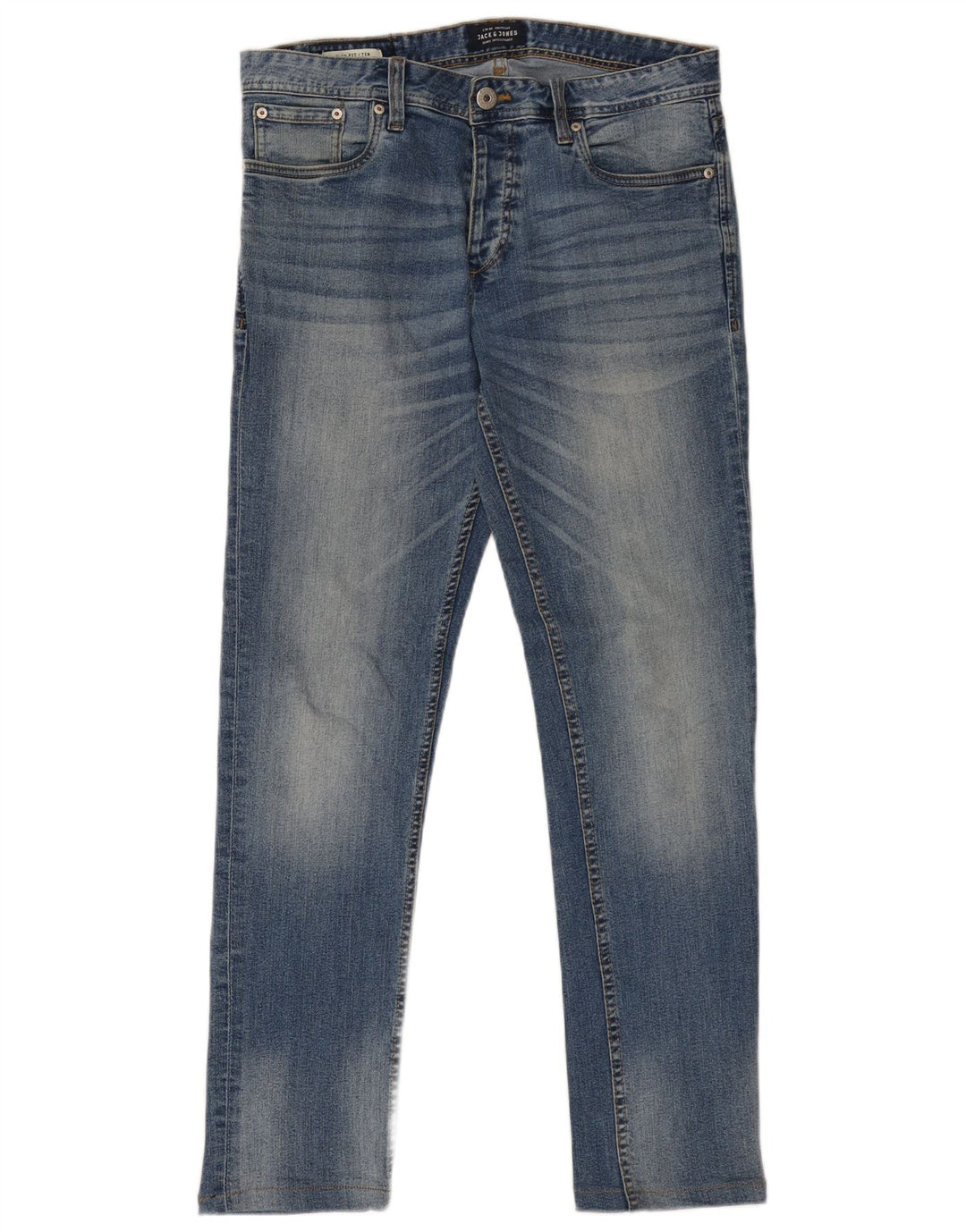 JACK & JONES Vaqueros Tim Slim para hombre W31 L31 Algodón azul