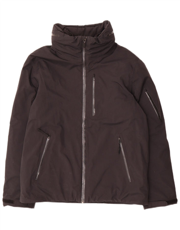 Slam Chaqueta cortavientos para hombre UK 38 Medium Black Nylon