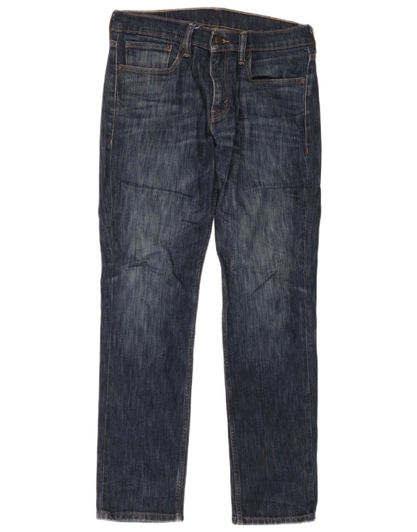Levi's Hombre 511 Slim Jeans W32 L32 Algodón Azul Marino