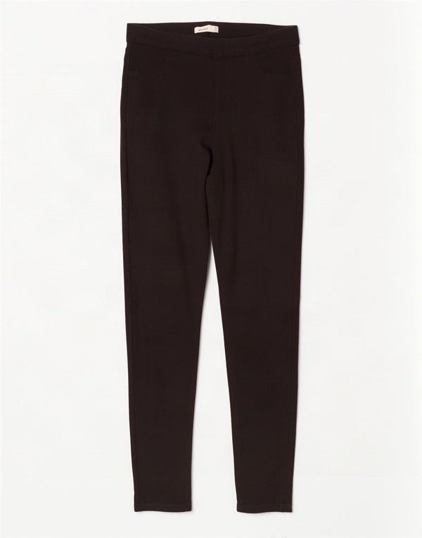 Marks & Spencer Jeans Jegging para Mujer UK 12 Medium W30 L30 Algodón Negro