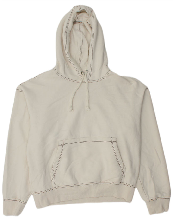 Zara Hombre Chándal Completo Con Capucha Algodón Blanco Mediano