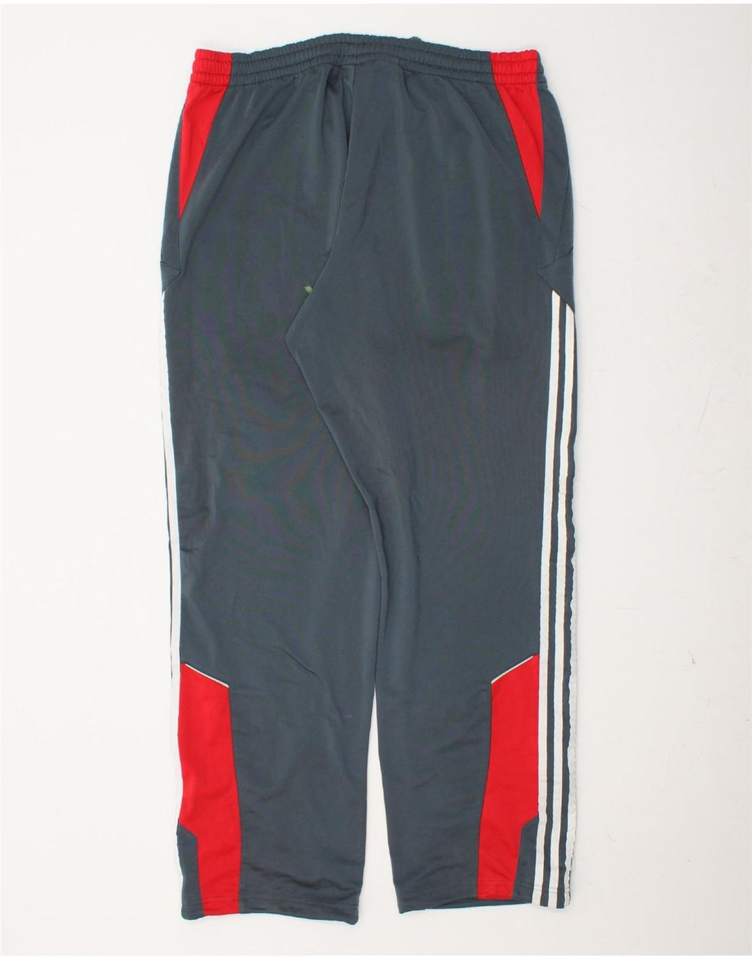 ADIDAS Pantalones de chándal para hombre UK 42/44 Large Azul Colorblock Poliéster