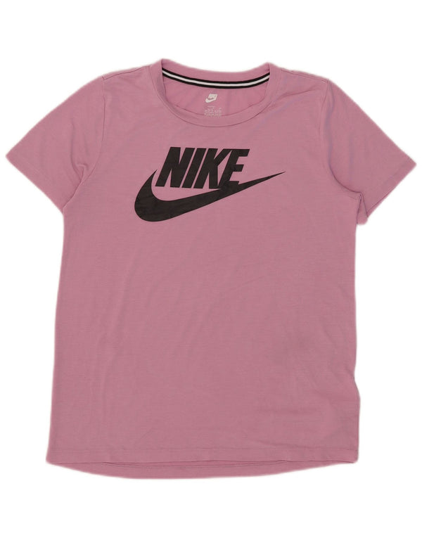 Nike Camiseta gráfica para niña 13-14 años XL Rosa Poliéster