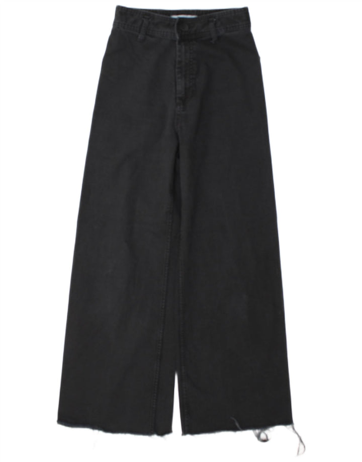 Zara Jeans De Pierna Ancha Para Mujer EU 38 Medium W28 L29 Azul Marino