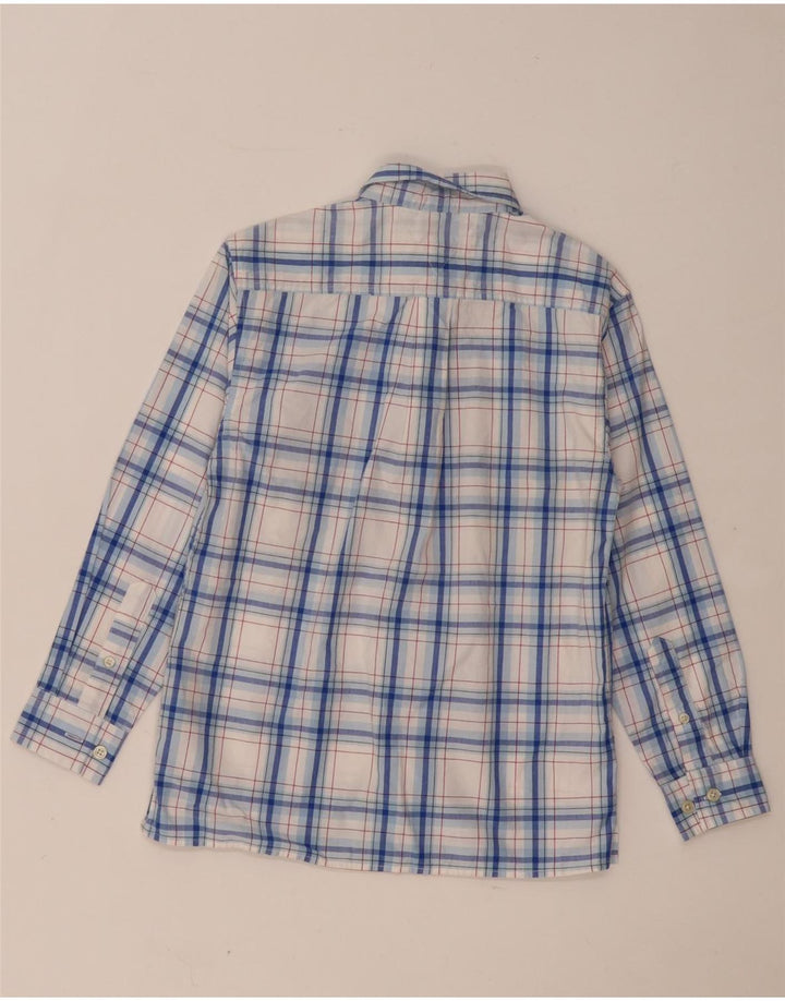 Tommy Hilfiger Camisa para niño 7-8 años XS Azul Cuadros Algodón