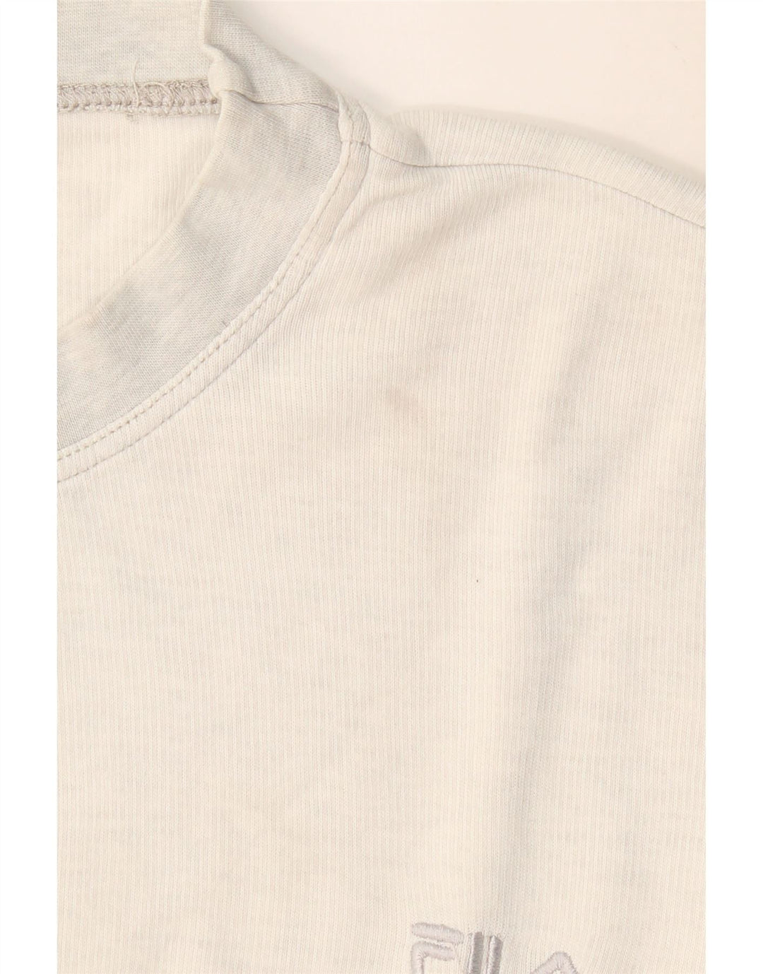 FILA Hombre Loose Fit Top Manga Larga Gris Medio