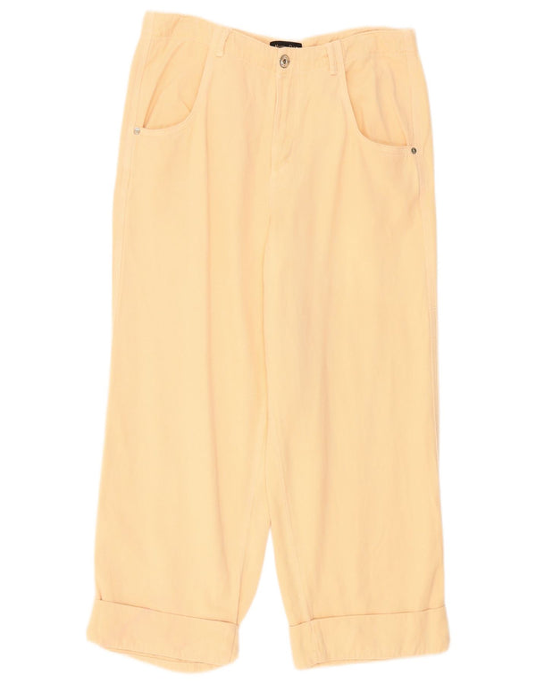 Massimo Dutti Pantalón Corto Holgado Mujer EU 42 Large W32 L25 Beige