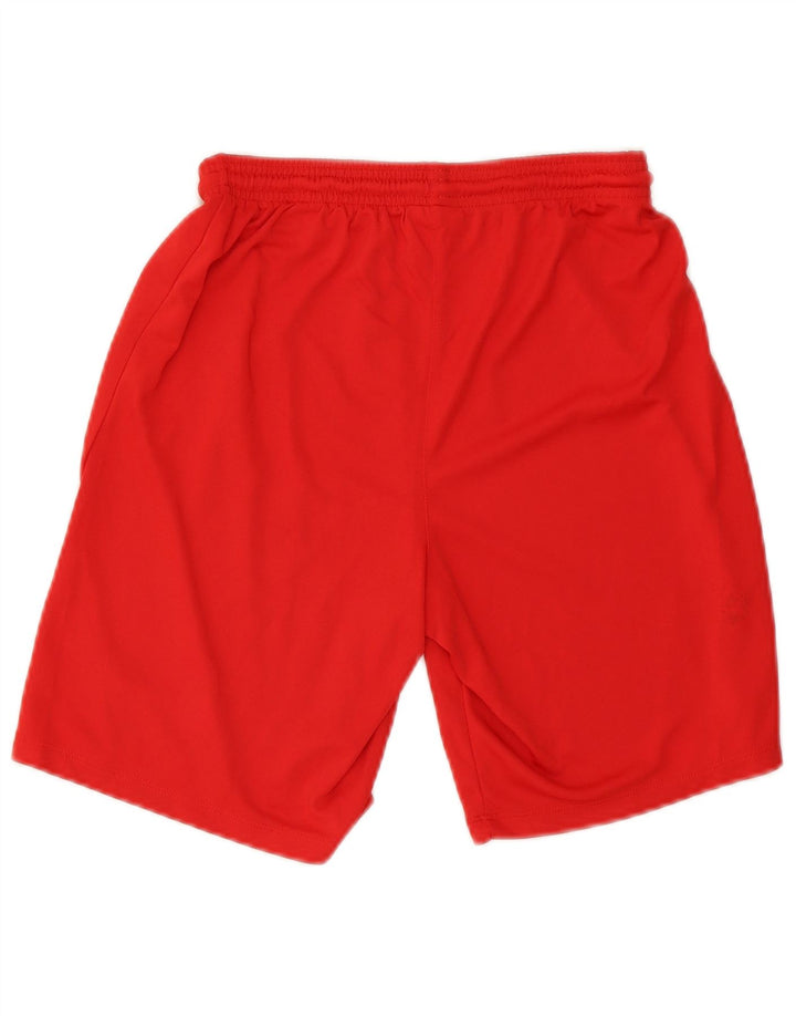 Nike Dri Fit Slim - Pantalones cortos deportivos para hombre (poliéster), color rojo
