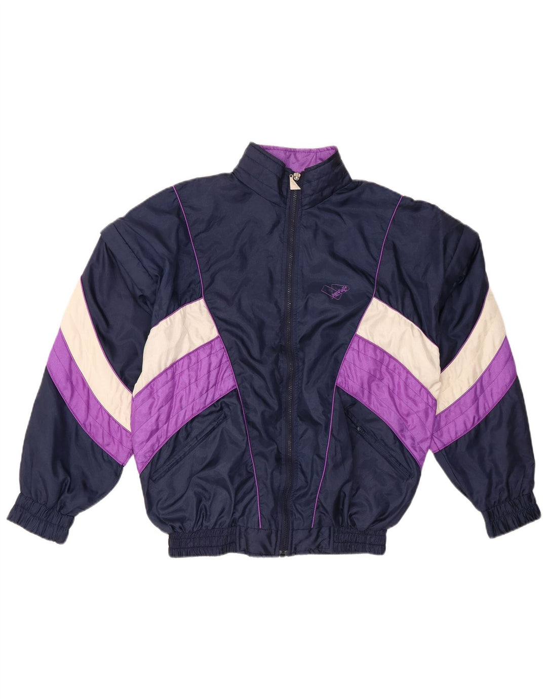 Pandora Hombre Chándal Completo Azul Marino Medio Colorblock Poliamida Retro