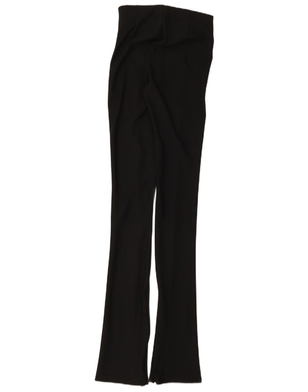 Zara Mujer Pantalones Casuales Bootcut XS W24 L35 Negro