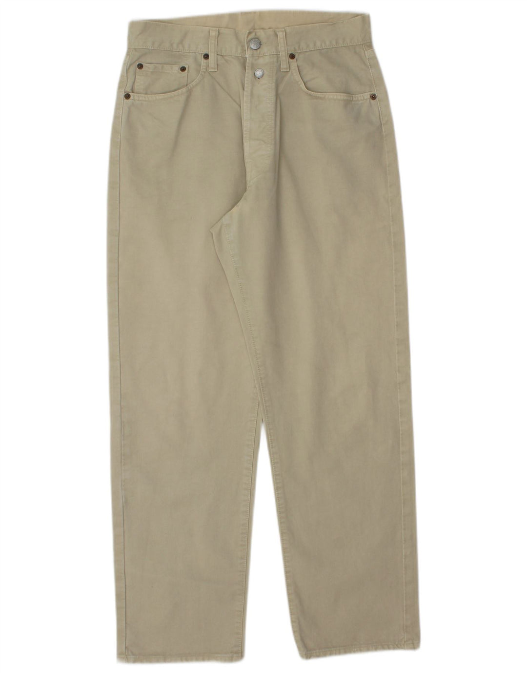REPLAY Pantalones casuales cónicos para hombre W31 L30 Algodón caqui