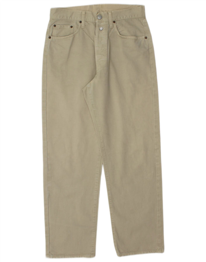 REPLAY Pantalones casuales cónicos para hombre W31 L30 Algodón caqui