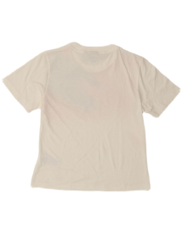Adidas Camiseta para mujer Top UK 8 Small White Tie Dye Algodón