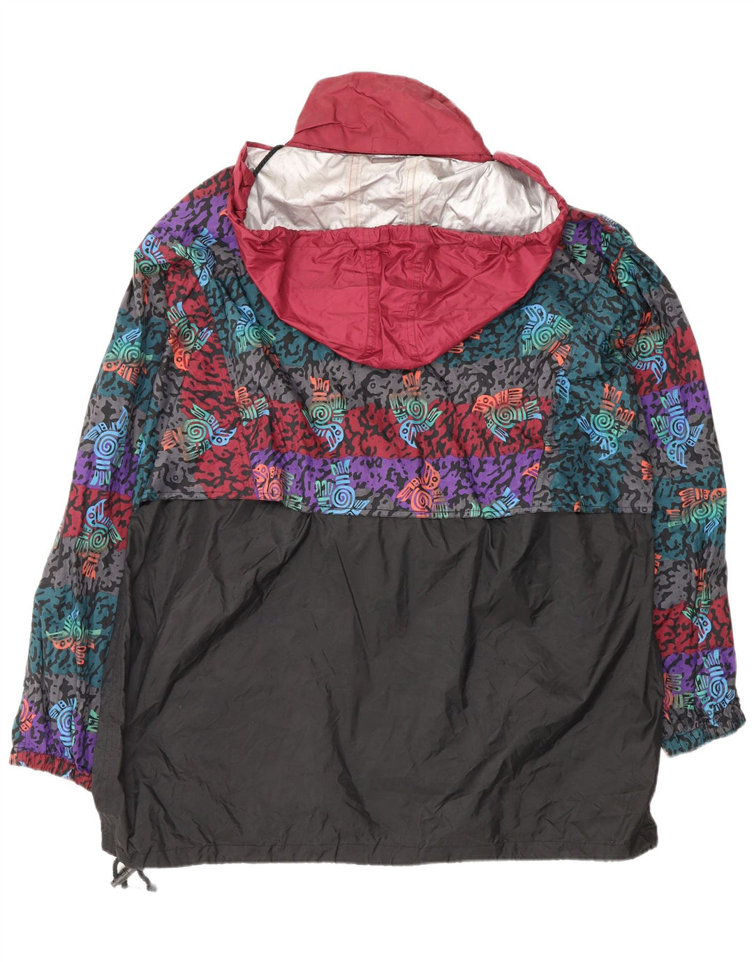 Killtec Chubasquero con capucha para hombre, talla 42, XL, multicolor, color block