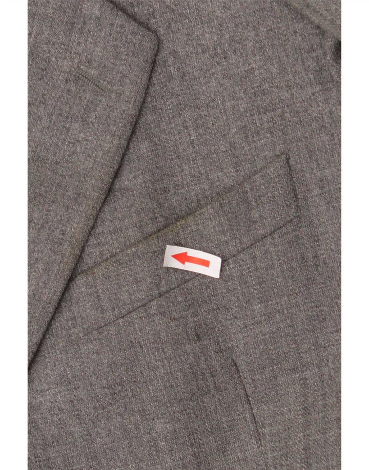 Valentino Chaqueta tipo blazer de 3 botones para hombre UK 40 Large Grey