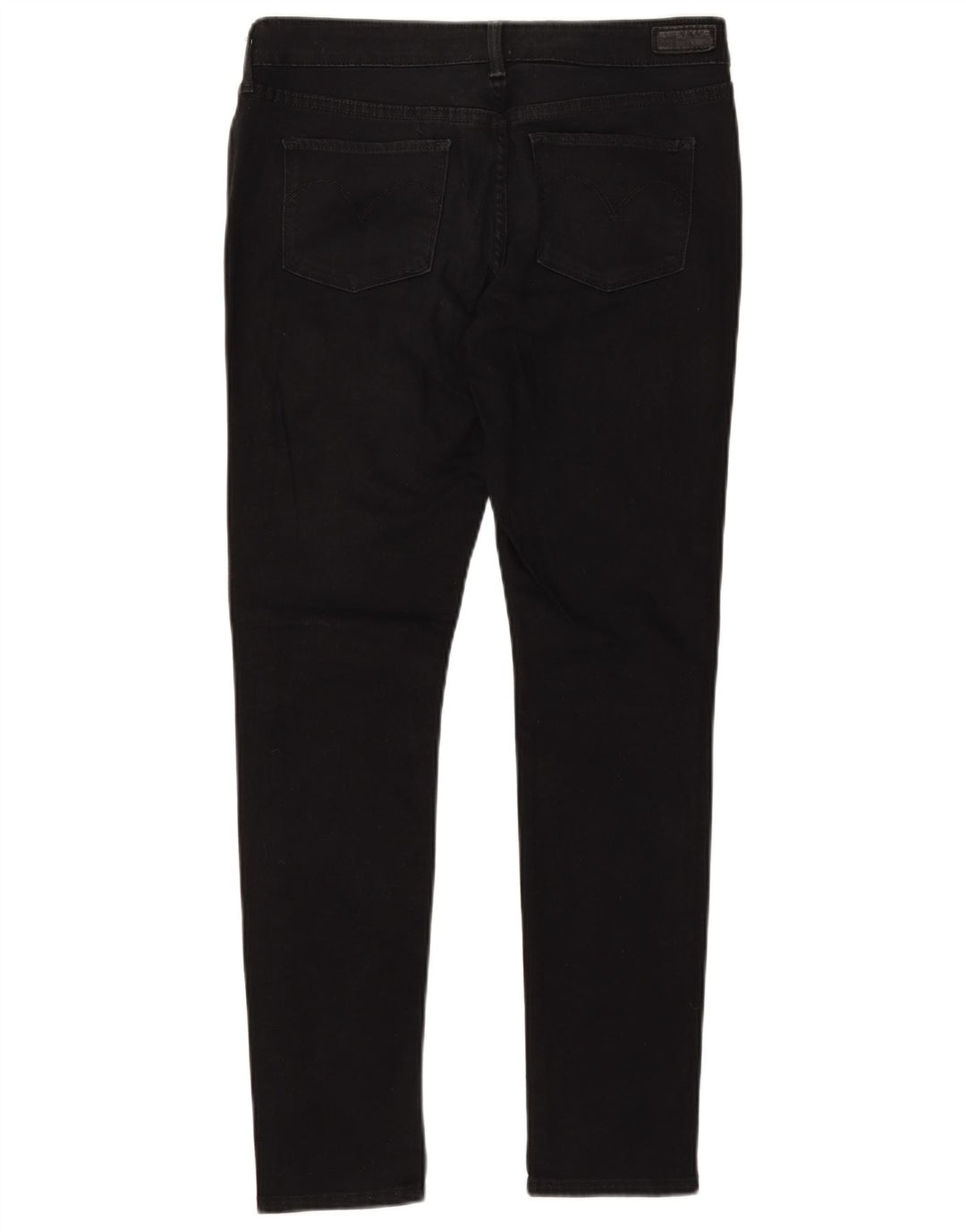 LEVI'S Jeans ajustados de talle moderno y curva ligera para mujer W29 L32 Algodón negro