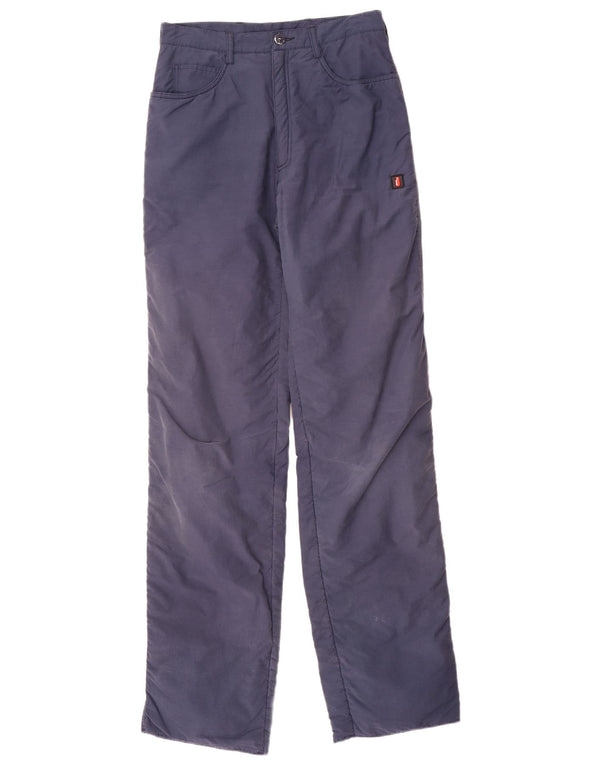 Pantalón cortavientos recto para mujer Ellesse IT 44 Medium W28 L35 Azul marino