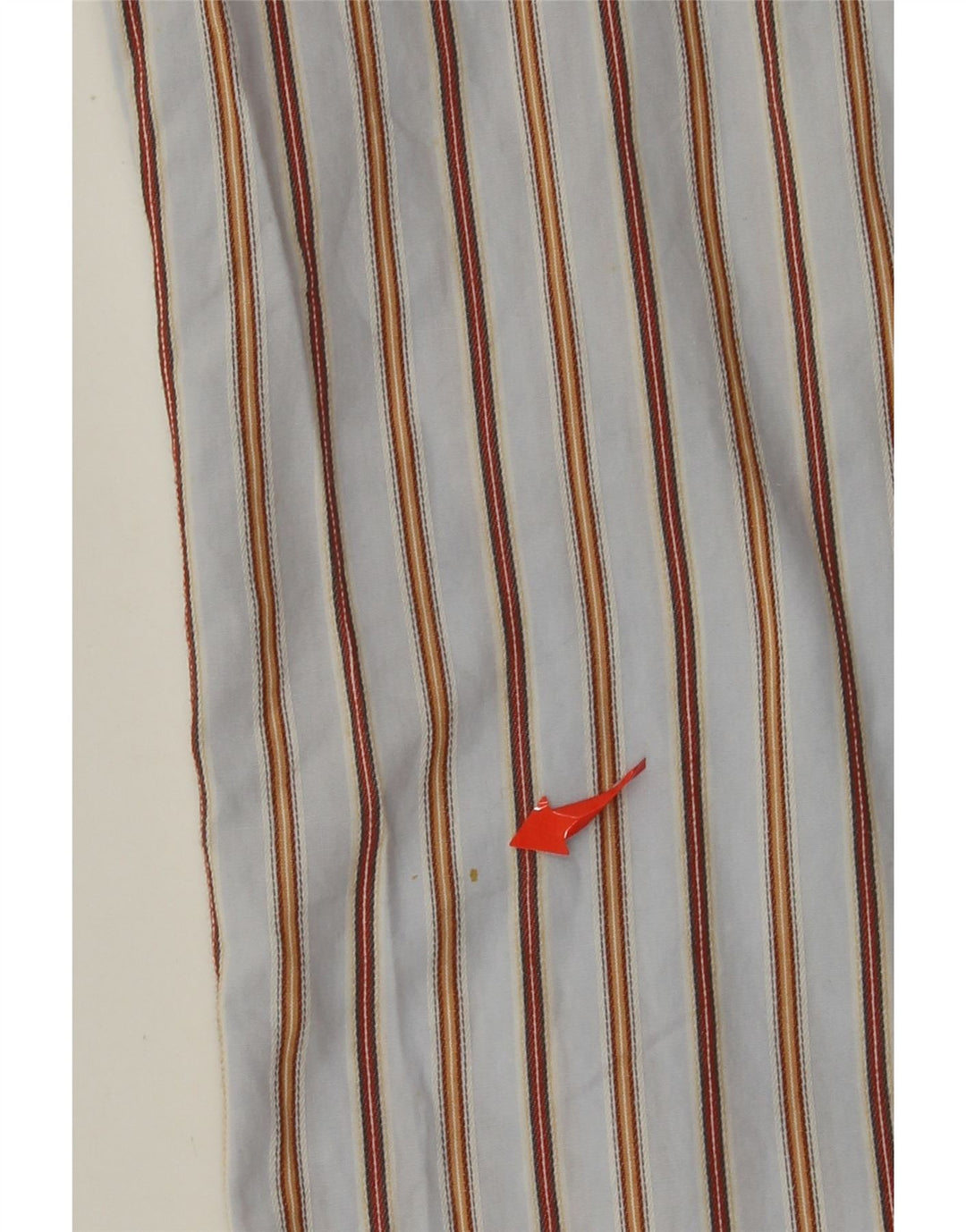 Camel Active Camisa Manga Corta Hombre XL Algodón Rayas Azul