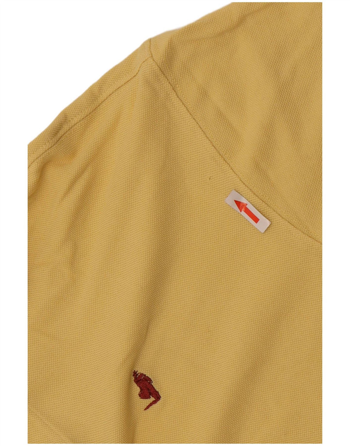 Marlboro Classics Polo Hombre Algodón Amarillo Medio