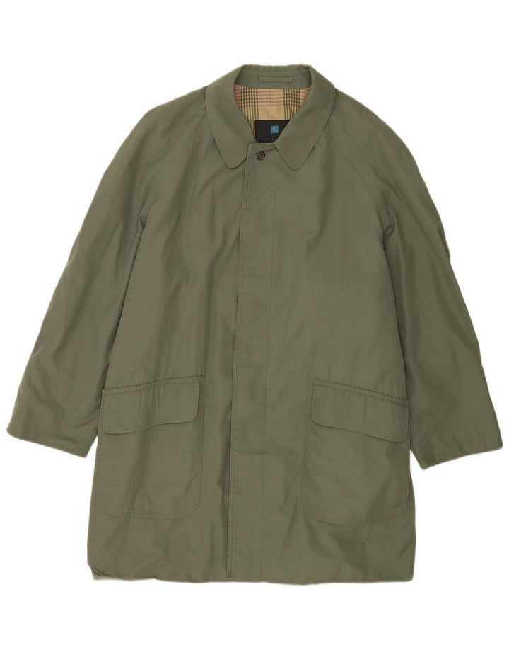 Abrigo Ballantyne para hombre Reino Unido 40 Algodón verde grande