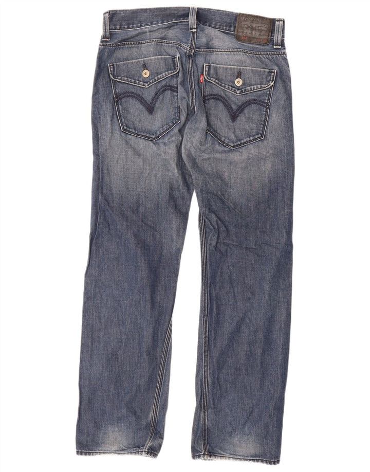 Levi's Jeans rectos 514 para hombre W32 L30 Algodón azul