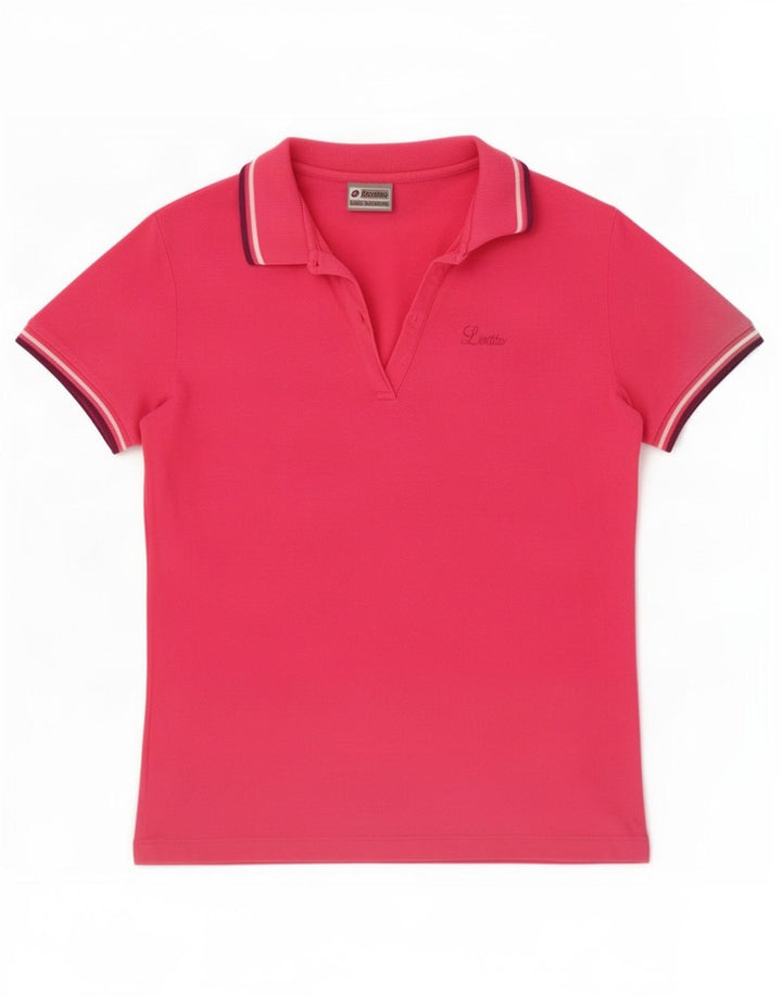 Polo Lotto Mujer Rosa Medio