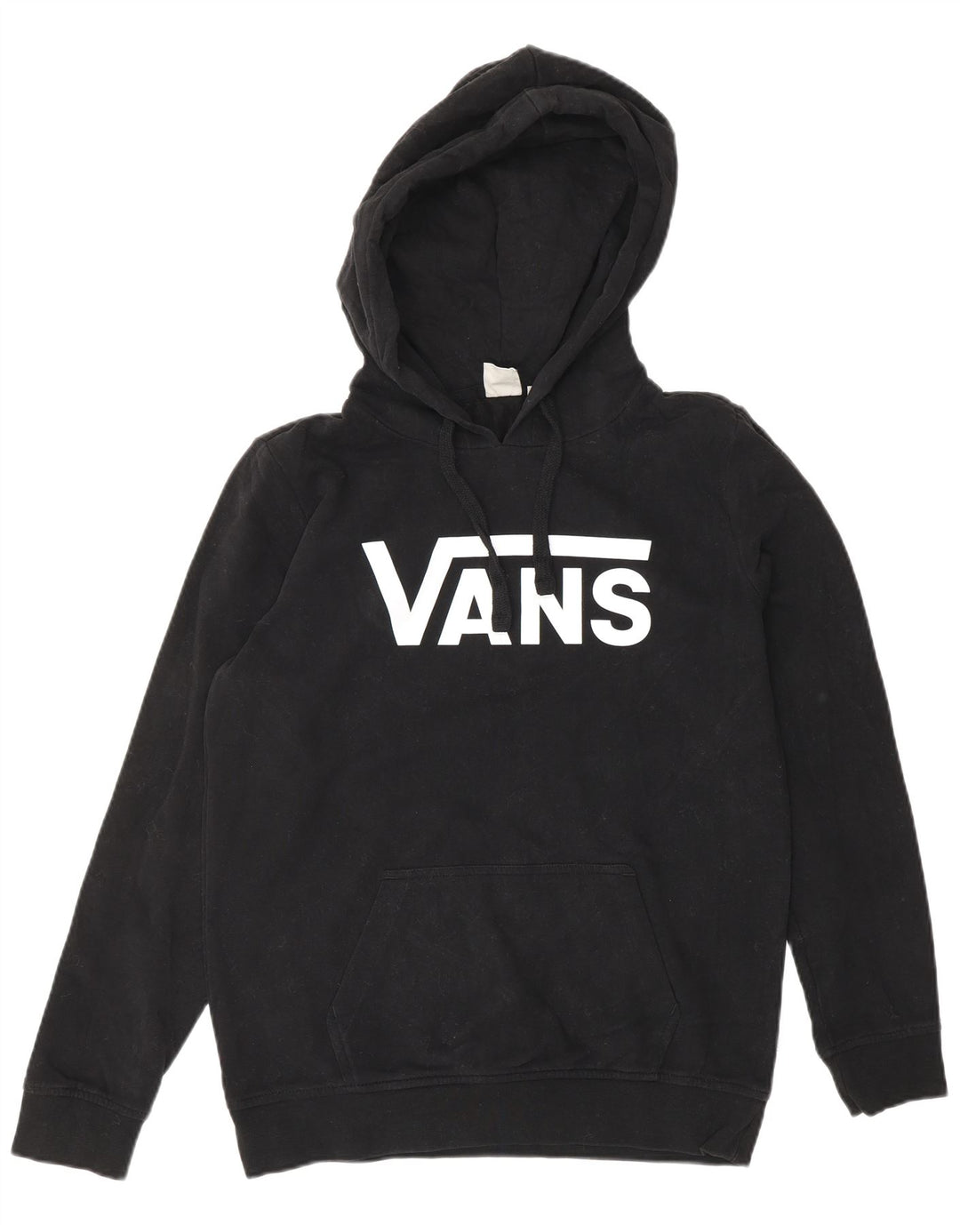 Vans - Sudadera con capucha para mujer, diseño gráfico, talla 10, color negro