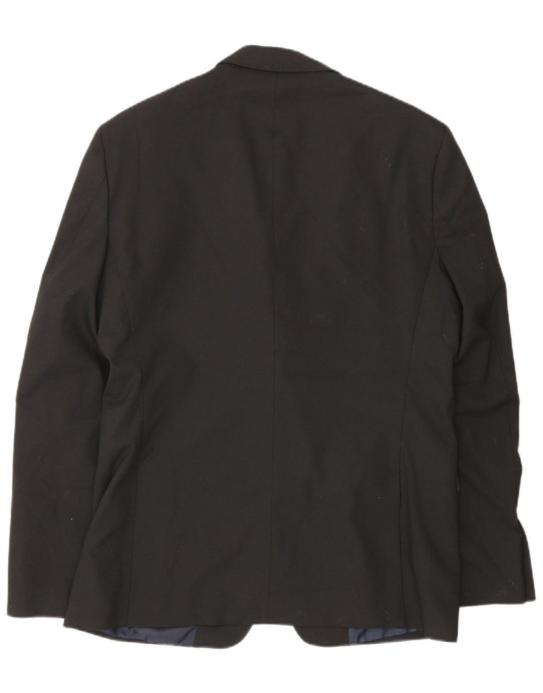 Zara Chaqueta tipo blazer de 2 botones para hombre EU 50 Mediano Negro Poliéster
