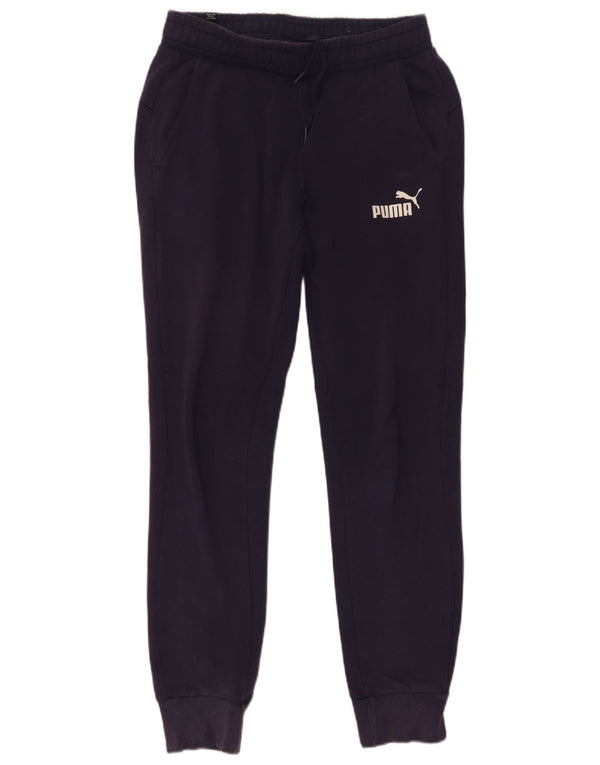 Puma Pantalones De Chándal Para Hombre Joggers Small Azul Marino Algodón